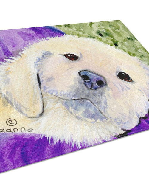Load image into Gallery viewer, Golden Retriever Glass Cutting Board Large by Caroline's Treasures
