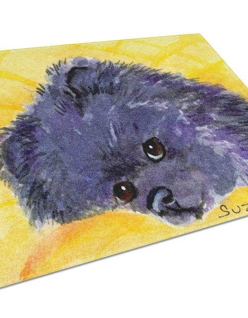 Load image into Gallery viewer, Pomeranian Glass Cutting Board Large by Caroline's Treasures
