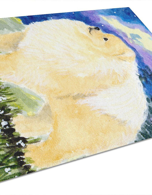 Load image into Gallery viewer, Pomeranian Glass Cutting Board Large by Caroline's Treasures

