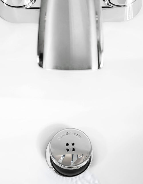 Load image into Gallery viewer, SinkShroom (Chrome Edition) The Hair Catcher That Prevents Clogged Bathroom Sink Drains by TubShroom.com

