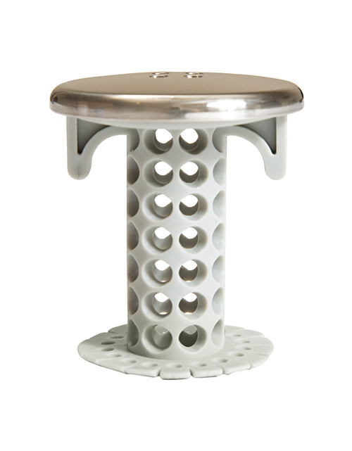 Load image into Gallery viewer, SinkShroom (Nickel Edition) The Hair Catcher That Prevents Clogged Bathroom Sink Drains by TubShroom.com
