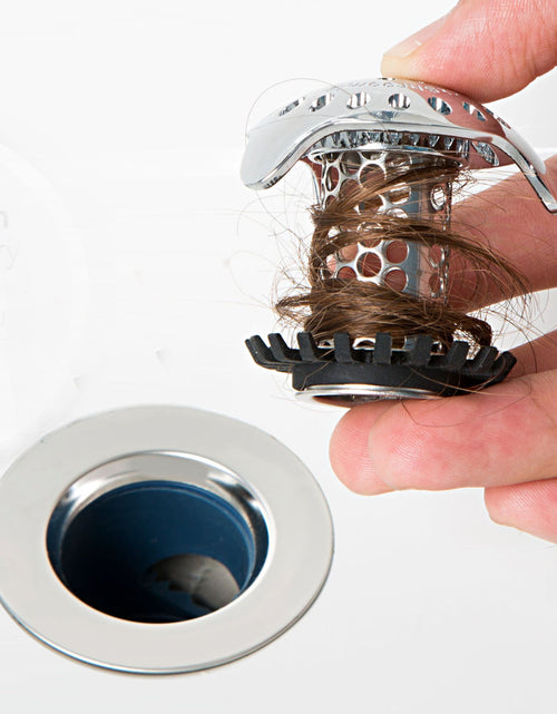 Load image into Gallery viewer, SinkShroom (Ultra Edition) The Hair Catcher That Prevents Clogged Bathroom Sink Drains by TubShroom.com
