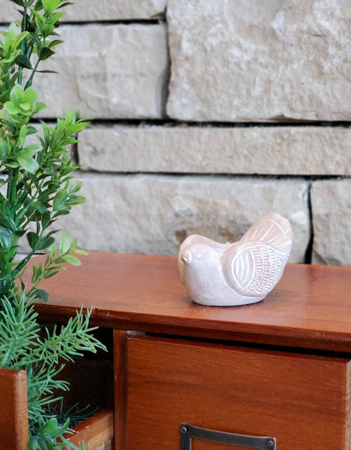 Load image into Gallery viewer, Terracotta Tea Light Candle Holder - Bird by KORISSA
