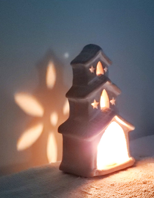 Load image into Gallery viewer, Terracotta Tea Light Candle Holder - House by KORISSA
