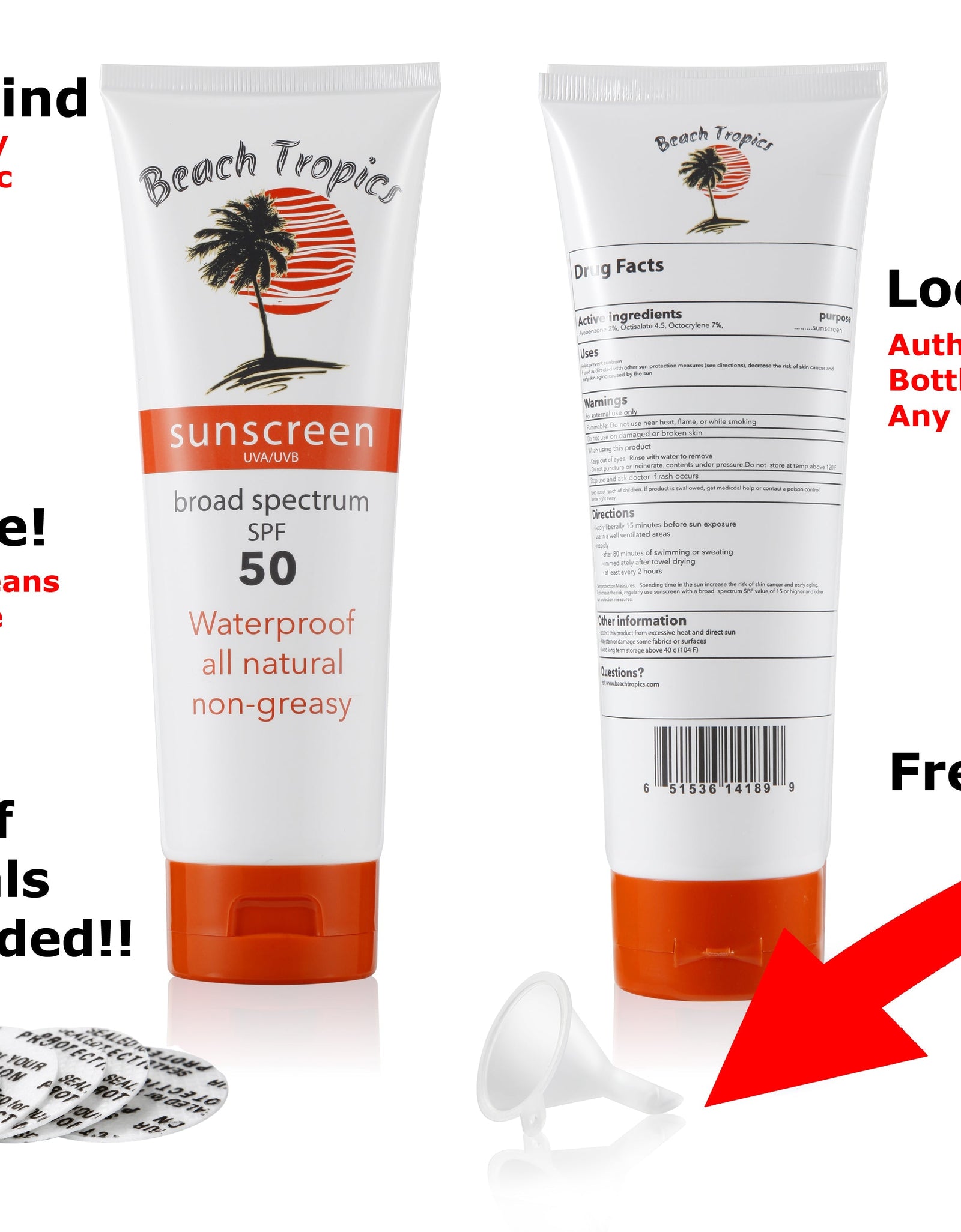 Hide Your Booze In Plain Site with Sunscreen Flasks by Classy Wino