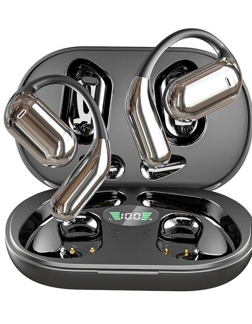 Load image into Gallery viewer, Mpow Q16 True Wireless Earphones, OWS Open Ear Earphones with Earhooks, Bluetooth 5.3, Up to 80H Playtime with Case for Cycling
