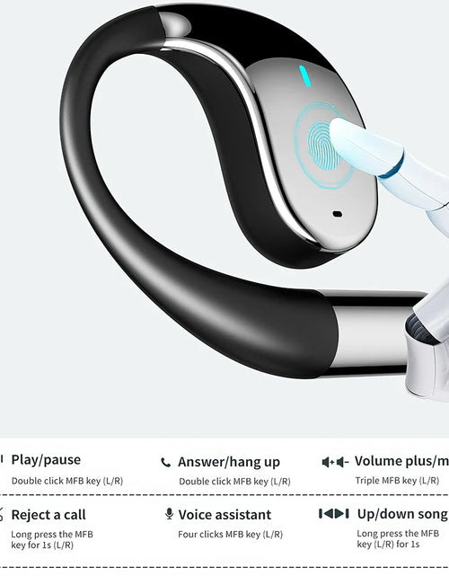 Load image into Gallery viewer, Mpow YYK-Q39 Wireless Earphones Bluetooth 5.4 Headphone OWS Open Ear Earbuds HIFI Heavy Bass Ultra-long-time Sports Earbuds TWS
