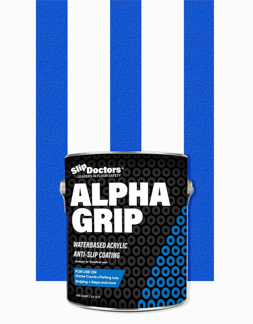 Load image into Gallery viewer, Alpha Grip Non-Slip Stripe and Athletic Court Paint by SlipDoctors
