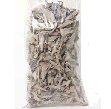 Load image into Gallery viewer, White Sage Smudge Loose Leaves - 2.7oz bag by OMSutra
