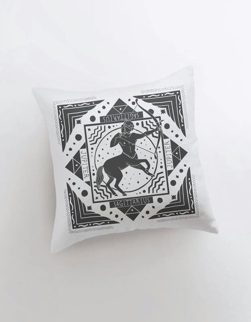 Load image into Gallery viewer, Sagittarius | Zodiac | Stars | Astrology | Throw Pillow  | Map of the Stars | Home Decor | Room Decor  | Astrology Sign by UniikPillows
