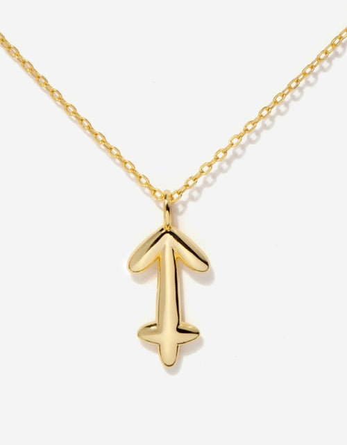Load image into Gallery viewer, Sagittarius Zodiac Necklace by Little Sky Stone
