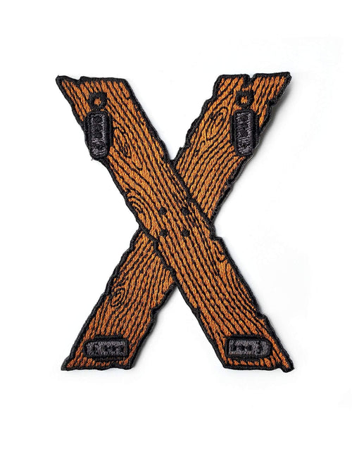 Load image into Gallery viewer, Saint Andrew's Cross Patch by Kolorspun
