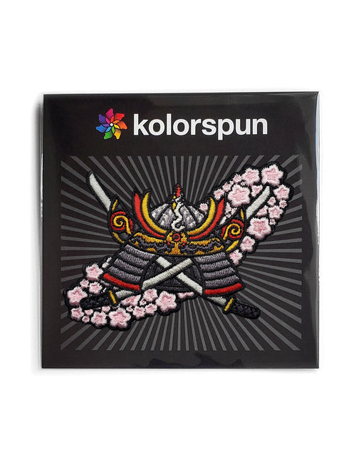 Load image into Gallery viewer, Sakura Samurai Patch by Kolorspun
