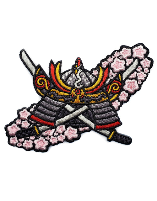 Load image into Gallery viewer, Sakura Samurai Patch by Kolorspun
