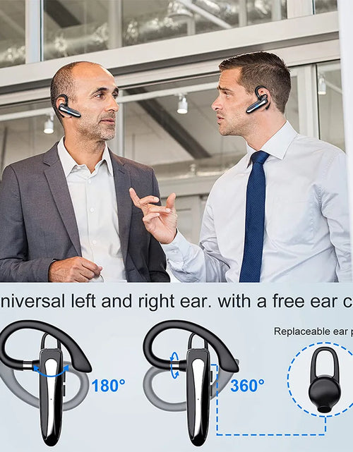 Load image into Gallery viewer, Mpow 530 Bluetooth 5.1 Headset Handsfree Calling Bluetooth Wireless Headphone with 10H Talk Time for Business Car Driver Trucker
