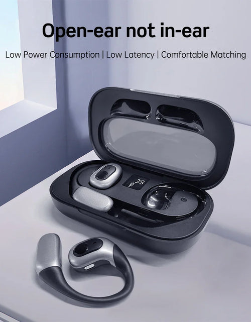 Load image into Gallery viewer, Mpow J13 True Wireless Sports Earphones,Bluetooth 5.3 OWS Open Ear Headsets with Earhooks 25 Hrs Playtime &amp; ENC Noise Reduction
