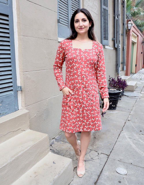 Load image into Gallery viewer, Scarlet Organic Dress by Passion Lilie
