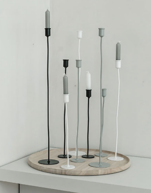 Load image into Gallery viewer, CANDLESTICK - ROUND - 3 sizes by Uniek Living
