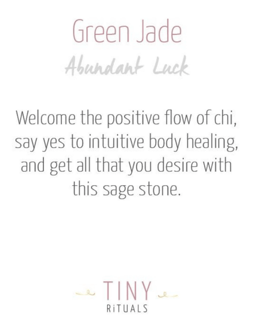 Load image into Gallery viewer, Green Jade Silver or Gold Ring by Tiny Rituals
