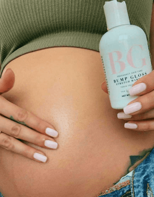 Load image into Gallery viewer, Bump Gloss Stretch Mark Oil by The Spoiled Mama
