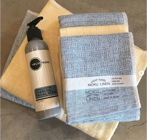 Load image into Gallery viewer, Lemon &amp; Thyme Charcoal Face Scrub by Heliotrope San Francisco
