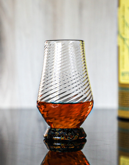 Load image into Gallery viewer, Neat Pour Glass, Hand-Blown - BiC Originals by Bull In China
