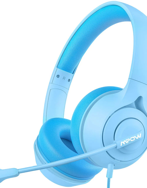 Load image into Gallery viewer, Mpow LH1 Kids Headphones with Microphone,Safe Volume Limiter 94dB,3.5mm Jack On-Ear Headset for Children Teens Girls Boys School

