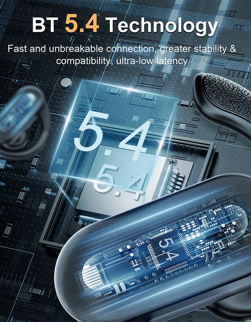 Load image into Gallery viewer, Mpow SP36 In-ear Bluetooth 5.4 Headphones Touch Control TWS Earphones with Earhook Wireless Sports Earphones 40 Hours Playtime
