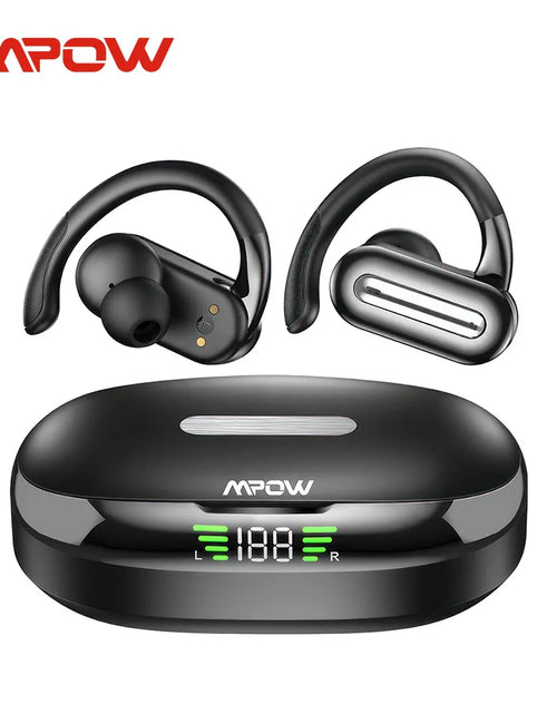 Load image into Gallery viewer, Mpow SP36 In-ear Bluetooth 5.4 Headphones Touch Control TWS Earphones with Earhook Wireless Sports Earphones 40 Hours Playtime
