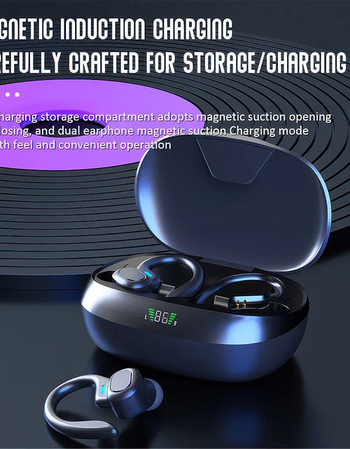 Load image into Gallery viewer, Mpow SP16 Bluetooth V5.3 Headphone with CVC 8.0 Dual Mic Noise Cancelling Wireless Headset 160Hrs Talktime for iOS Android Phone
