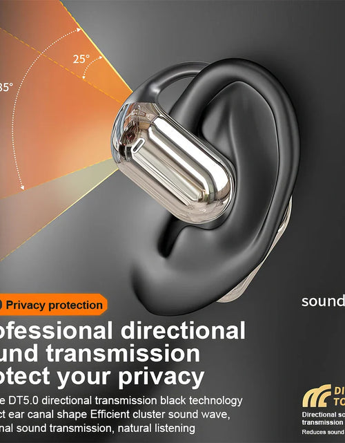 Load image into Gallery viewer, Mpow Q16 True Wireless Earphones, OWS Open Ear Earphones with Earhooks, Bluetooth 5.3, Up to 80H Playtime with Case for Cycling
