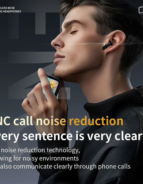 Load image into Gallery viewer, Mpow LX-10 Touch Screen Bluetooth 5.4 Earphones ANC Active Noise Cancelling Headphones In-ear Stem Touch Bluetooth Headphones

