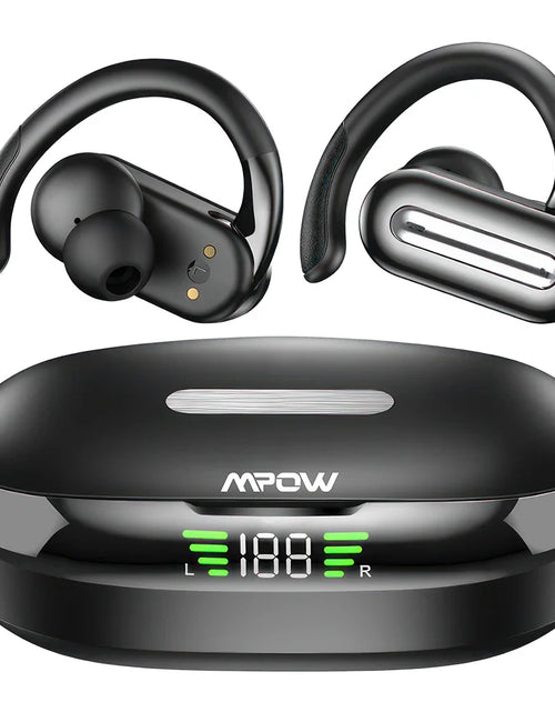 Load image into Gallery viewer, Mpow SP36 In-ear Bluetooth 5.4 Headphones Touch Control TWS Earphones with Earhook Wireless Sports Earphones 40 Hours Playtime
