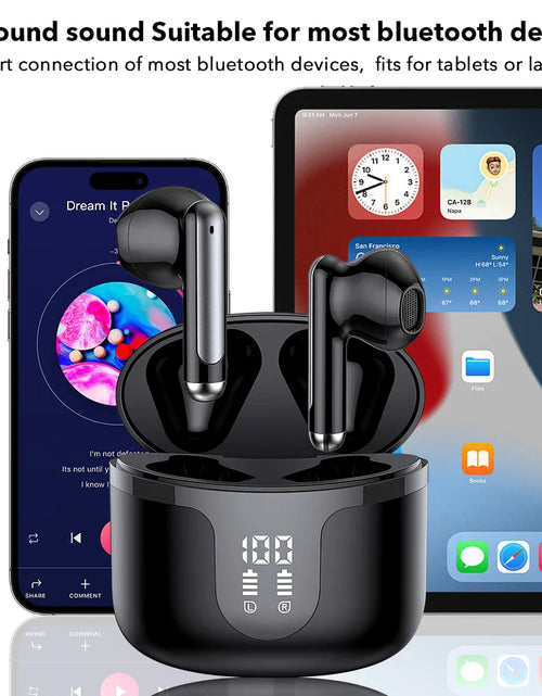 Load image into Gallery viewer, Mpow S47 True Wireless Bluetooth V5.3 Earphones with 35H Playback TWS Waterproof Earbuds for iPhone Huawei Xiaomi All Smartphone
