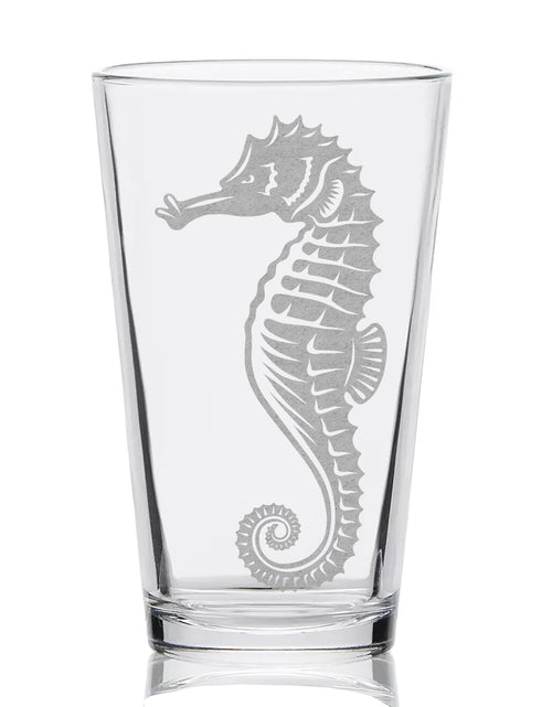 Load image into Gallery viewer, MARINE &amp; OCEAN Pint Glasses by LumEngrave
