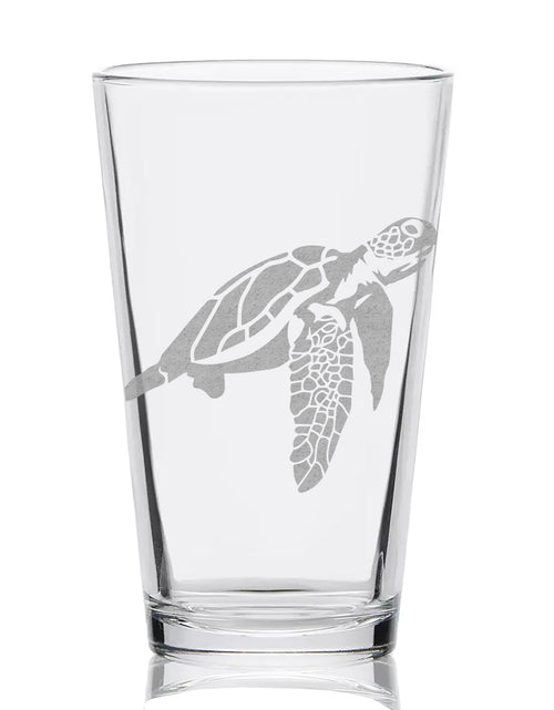 Load image into Gallery viewer, MARINE &amp; OCEAN Pint Glasses by LumEngrave
