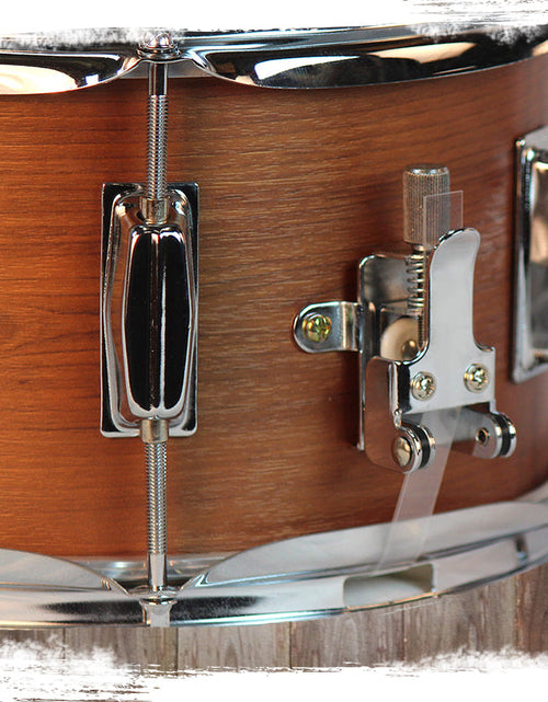 Load image into Gallery viewer, Popcorn Snare Drum by GRIFFIN - Soprano Firecracker 10" x 6" Poplar Wood Shell with Hickory PVC - Concert Percussion Musical Instrument Drummers Key by GeekStands.com
