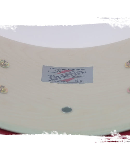 Load image into Gallery viewer, GRIFFIN Snare Drum Birch Wood Shell 14 X 6.5 Inch - Oversize 2.5" Large Vents &amp; Custom Graphic Wrap by GeekStands.com
