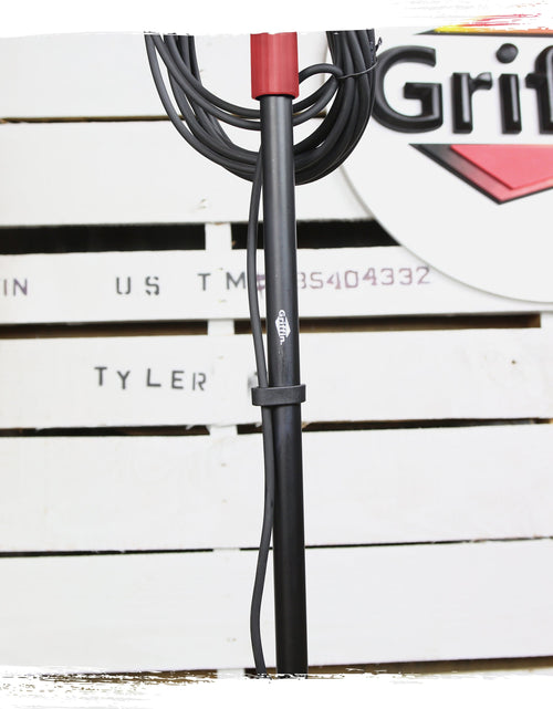 Load image into Gallery viewer, Microphone Stand with Telescoping Boom and Mic Clip Package by GRIFFIN - Tripod Premium Quality for Studio, Karaoke, DJ Live Performances, Conferences by GeekStands.com
