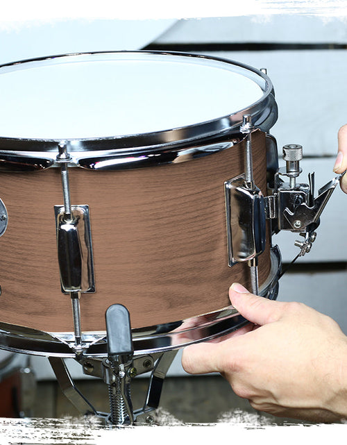 Load image into Gallery viewer, Popcorn Soprano Snare Drum by GRIFFIN - Acoustic Firecracker 10"x6" Poplar Wood Shell with Oakwood by GeekStands.com
