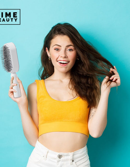 Load image into Gallery viewer, Self-Cleaning Hair Brush by BimeBeauty
