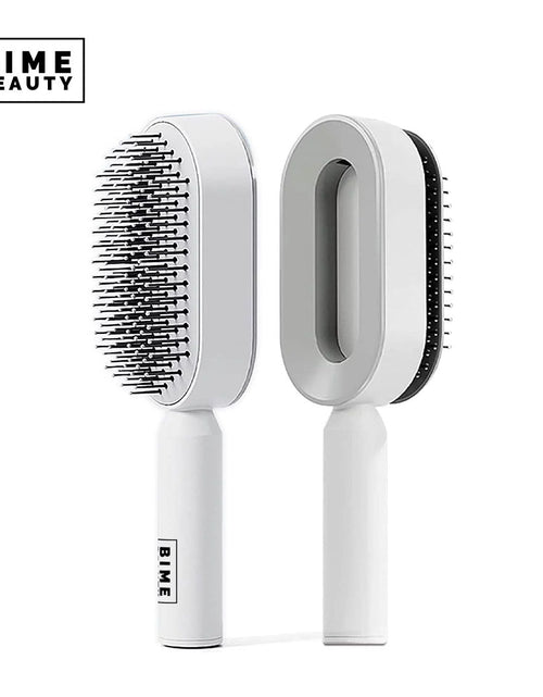 Load image into Gallery viewer, Self-Cleaning Hair Brush by BimeBeauty
