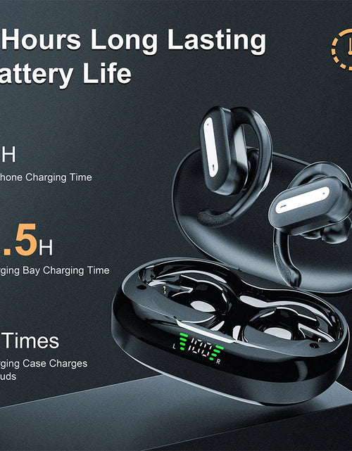 Load image into Gallery viewer, Mpow SP36 In-ear Bluetooth 5.4 Headphones Touch Control TWS Earphones with Earhook Wireless Sports Earphones 40 Hours Playtime
