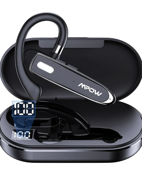 Load image into Gallery viewer, Mpow YYK530 Bluetooth Business Earpiece V5.3 Noise Cancellation Wireless Trucker Handsfree Earphone In Ear 12H Talk Time Headset
