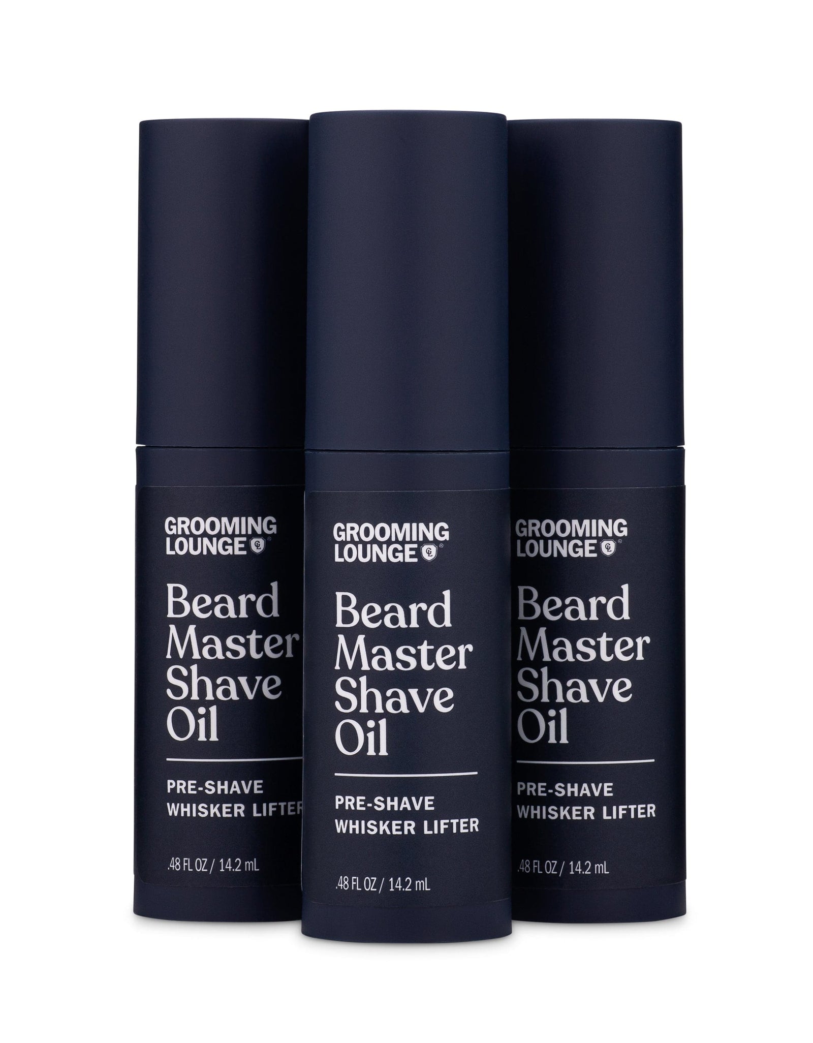 Grooming Lounge Beard Master Shave Oil 3 Pack (Save $10) by Grooming Lounge