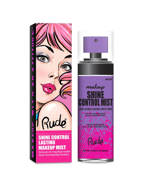 Load image into Gallery viewer, RUDE Shine Control Lasting Makeup Mist
