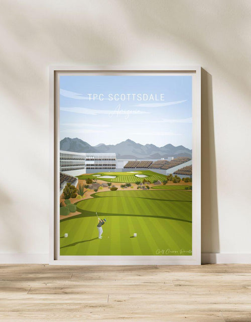Load image into Gallery viewer, TPC Scottsdale, Arizona - Signature Designs by Golf Course Prints
