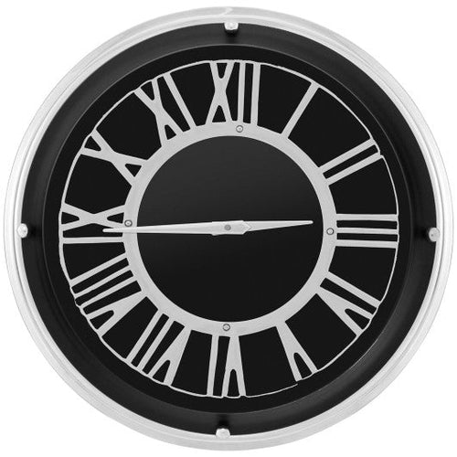Load image into Gallery viewer, 13.5/17.5 Inch Silent Wall Clock with Silver Frame-L
