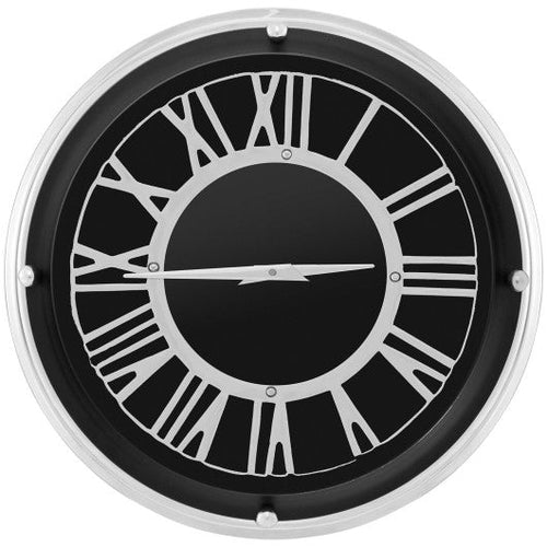 Load image into Gallery viewer, 13.5/17.5 Inch Silent Wall Clock with Silver Frame-S
