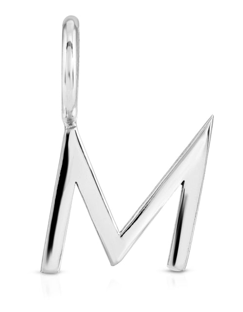 Load image into Gallery viewer, Silver Essential Letters by eklexic jewelry
